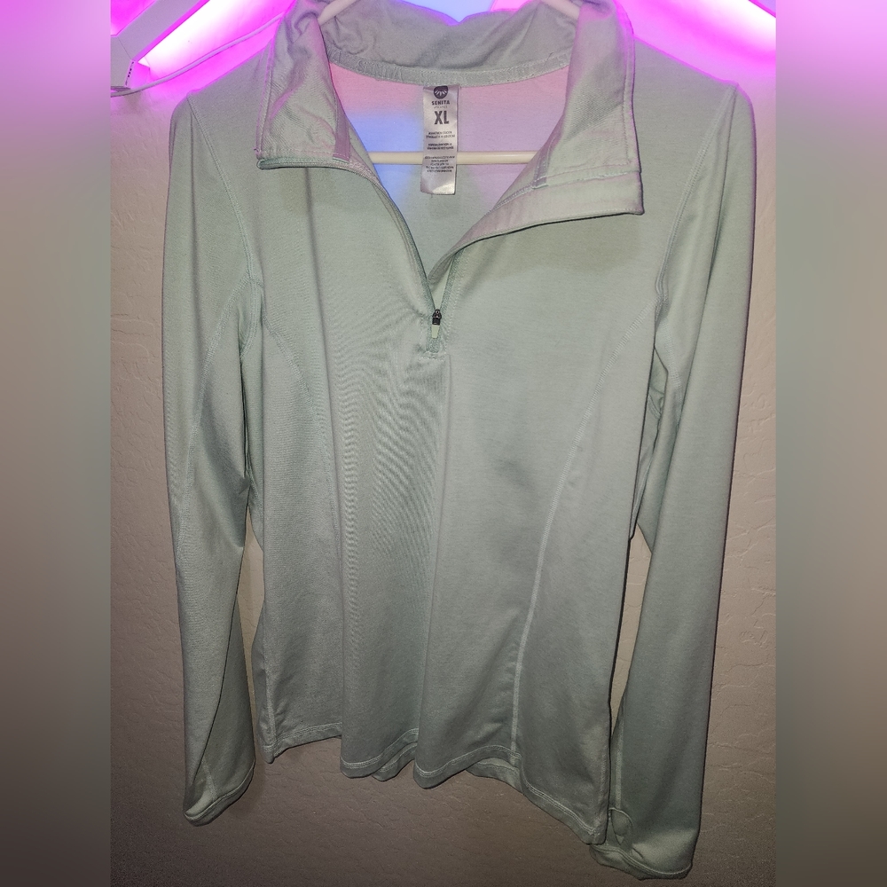 Senita Powder Blue Dynamic Pullover - XL